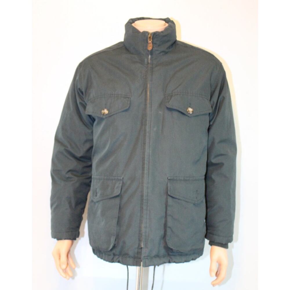 Vintage Eddie Bauer Green Goose Down Expedition Parka Puffer Coat Men’s S